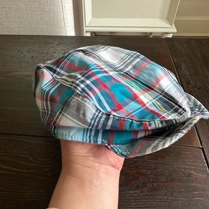 Toffee & Apple Boys Plaid Driver Cap Hat
